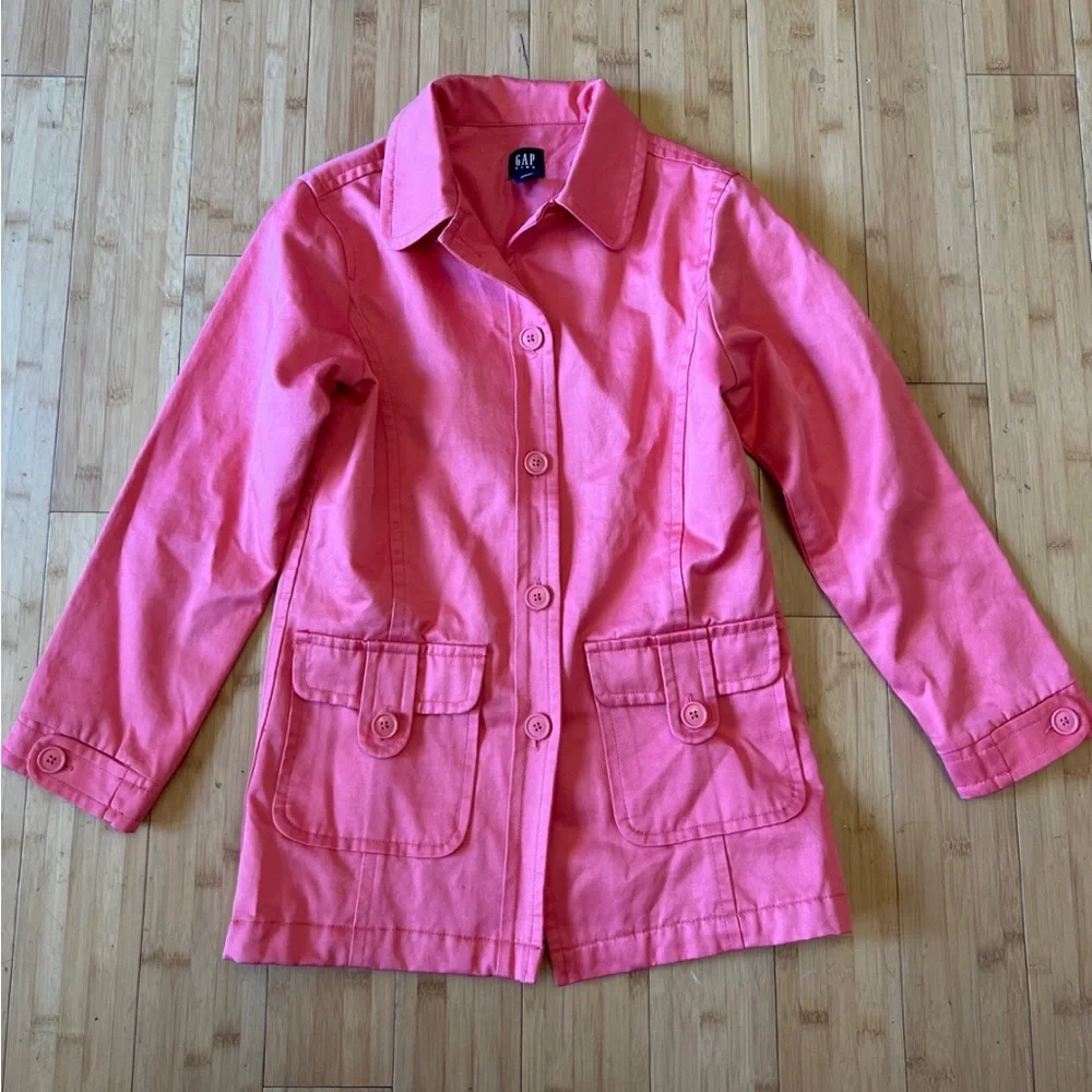 Gap girls trench coat